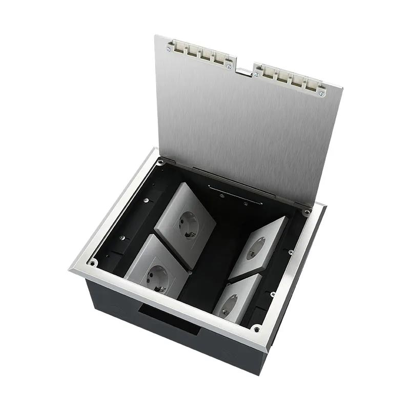 250 Open Type Side Insertion Floor Socket